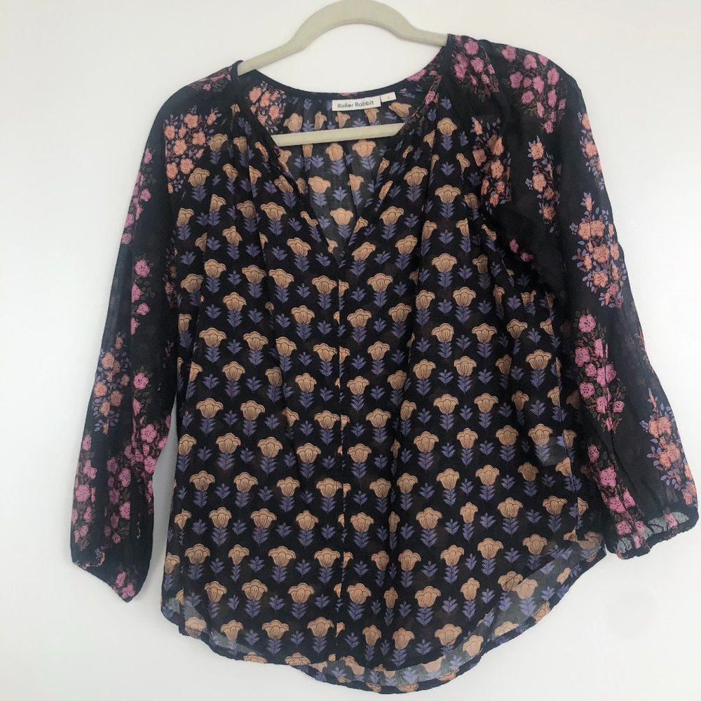 Roller Rabbit Printed Blouse